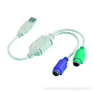 USB to Mouse and Keyboard Cable, Various Specifications Available